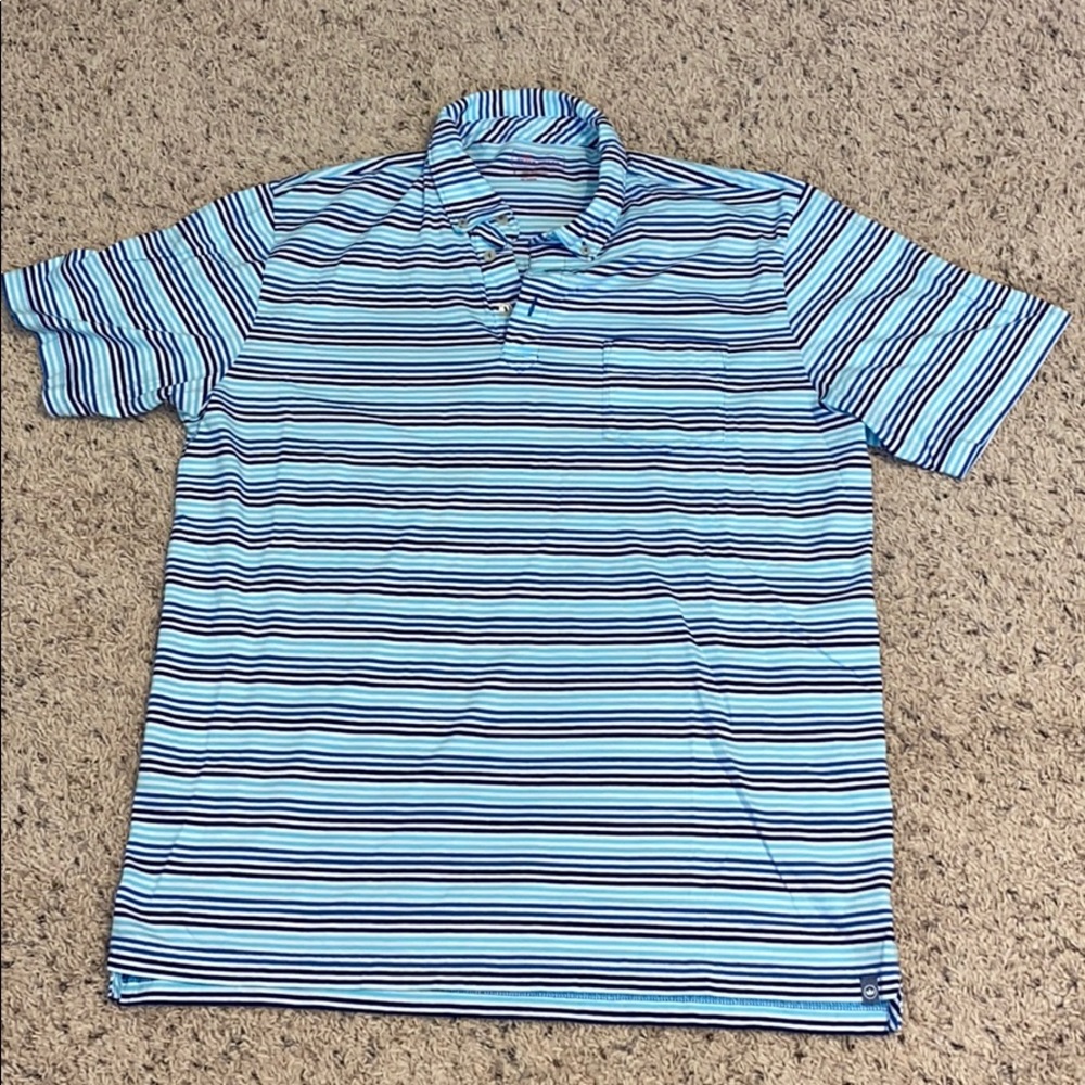 Collared light weight short sleeve